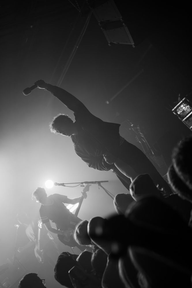 Colony House live in SLC. Photo by @shotbyreise